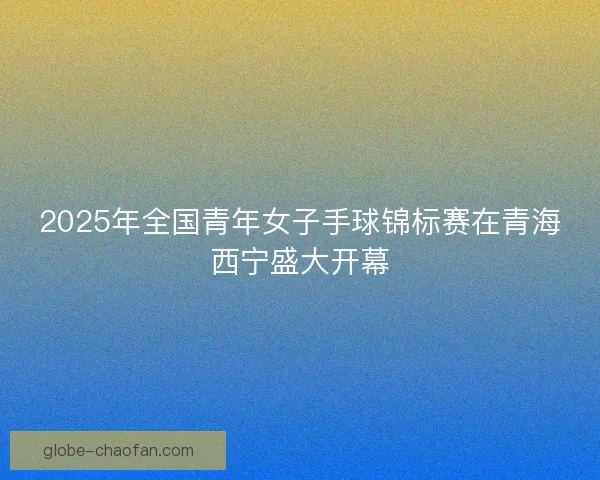 2025年全国青年女子手球锦标赛在青海西宁盛大开幕 2025年全国青年女子手球锦标赛在青海西宁盛大开幕